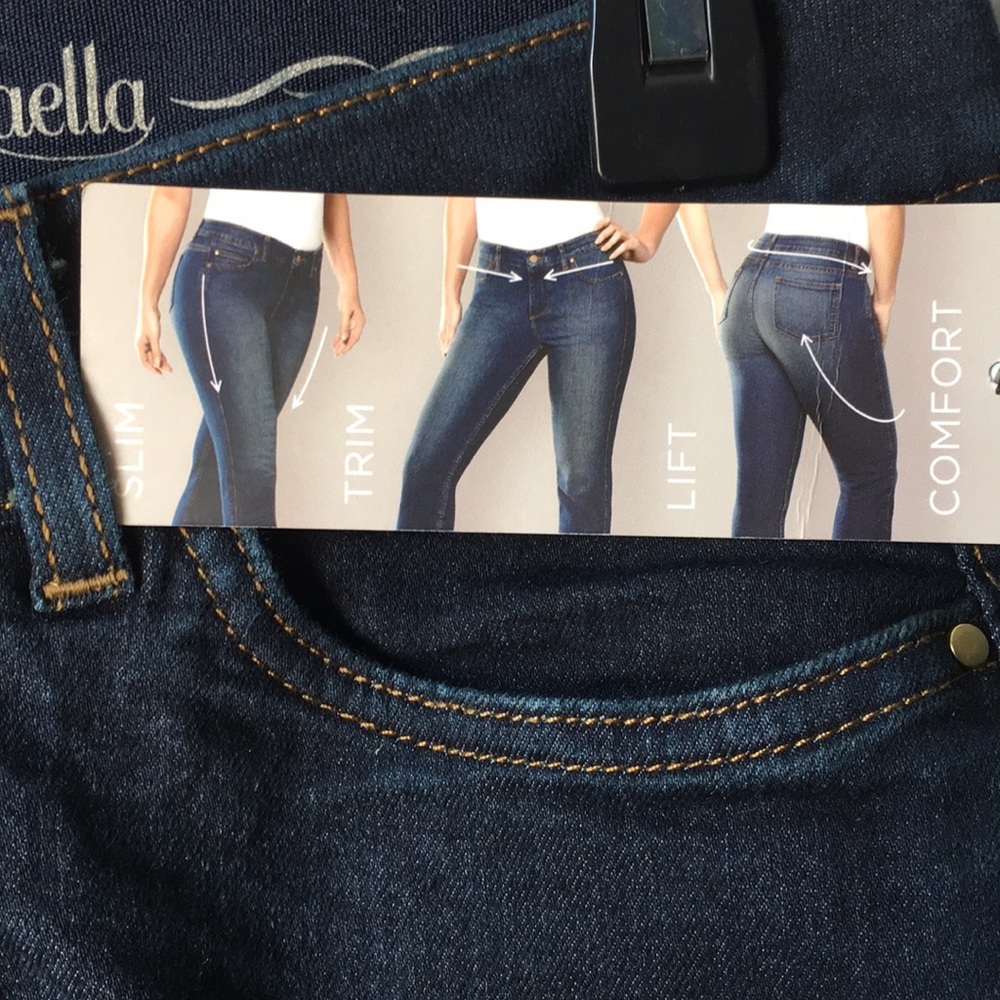Rafaella Weekend Slimming Cuffed Capri Jeans - Picture 4 of 5